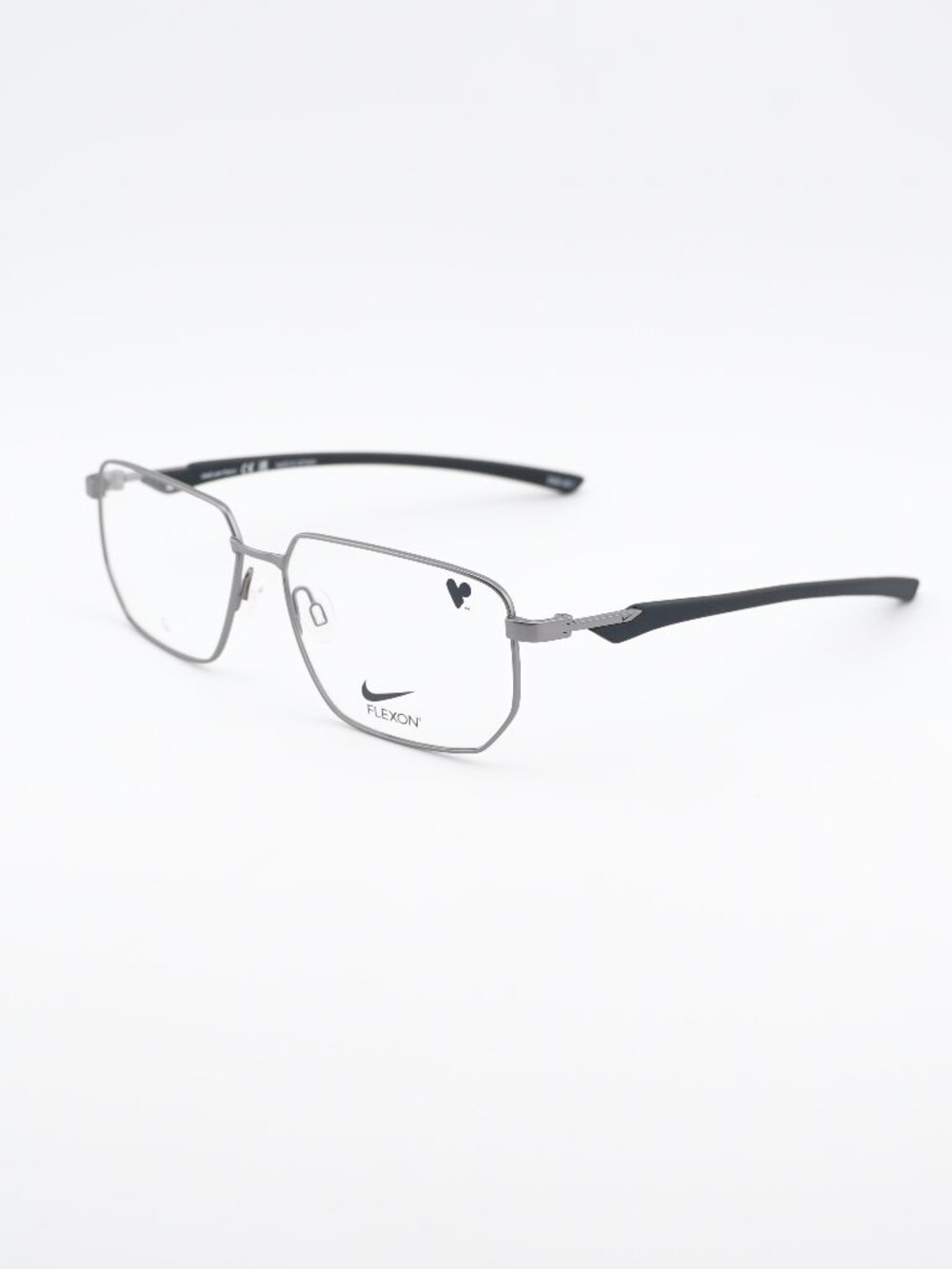 NIKE 4317 N 070 Eyeglasses Gunmetal 57mm Rectangle Frame